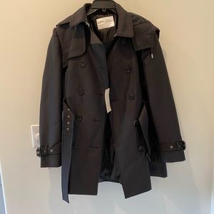 Zara Black Pea Coat